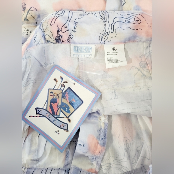 Nwt Line-Up For Sport Ladies High Waist Shorts Bermuda Style Golf Beach Club Gra - Picture 5 of 6